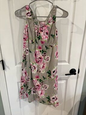 “Baby Be Mine” Floral Maternity Dress